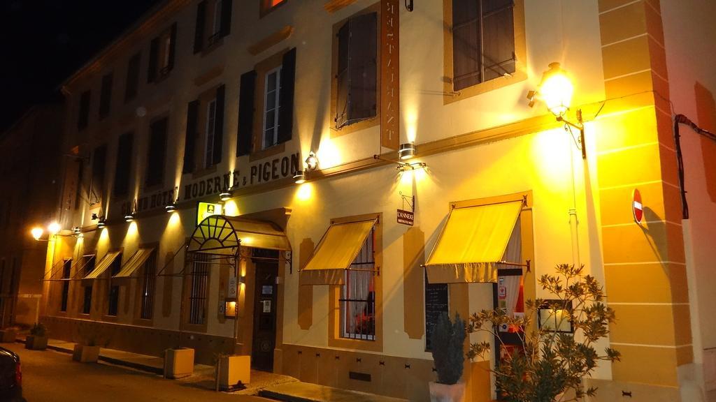 Hotel Moderne Et Pigeon Limoux Zewnętrze zdjęcie