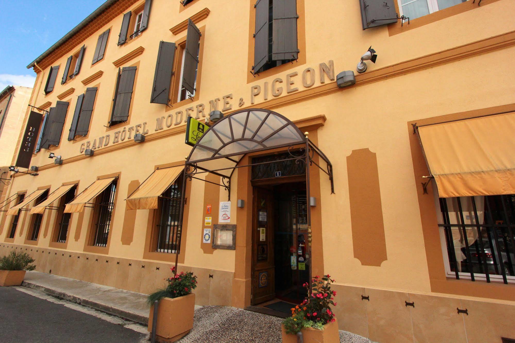 Hotel Moderne Et Pigeon Limoux Zewnętrze zdjęcie